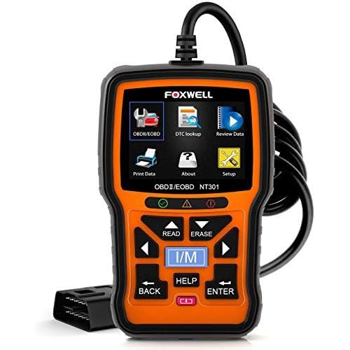  FOXWELL NT301 OBD2 Scanner Professional Mechanic OBDII Diagnostic Code Reader Tool for Check Engine Light