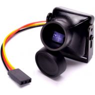 [아마존베스트]Mini 1200TVL FPV Camera NTSC CMOS 2.8mm Lens CCTV Security Video Camera High Definition for FPV Drone Quadcopter ZMR250