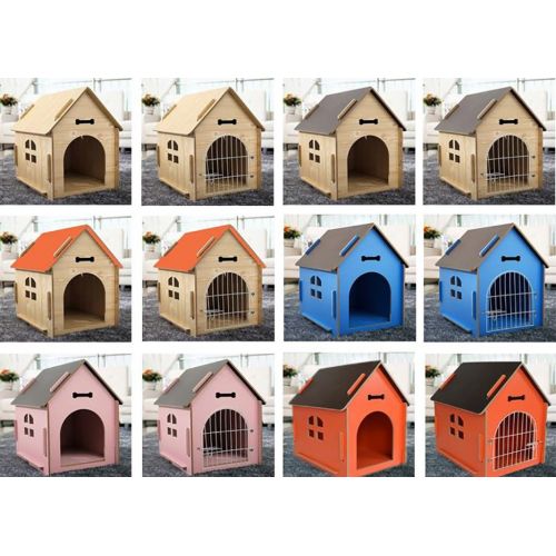  FPigSHS Cats and Dogs House Wooden Indoor Outdoor pet nest