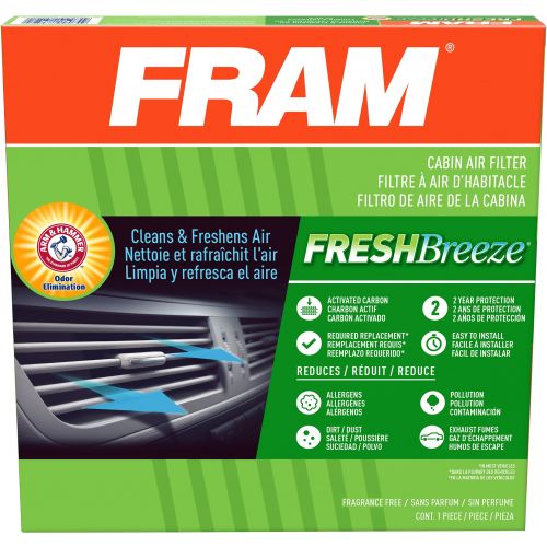 FRAM Fresh Breeze Cabin Air Filter, CF11183
