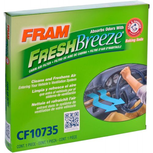  FRAM Fresh Breeze Cabin Air Filter, CF10735