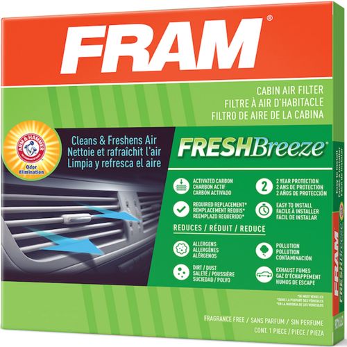  FRAM Fresh Breeze Cabin Air Filter, CF11902