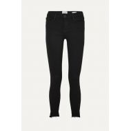 FRAME Le Skinny De Jeanne Raw Stagger mid-rise skinny jeans