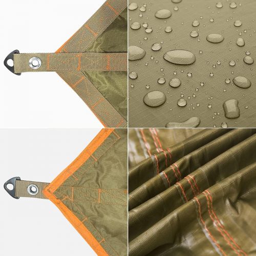  FREE SOLDIER Waterproof Portable Tarp Multifunctional Outdoor Camping Traveling Awning Backpacking Tarp Shelter Rain Tarp