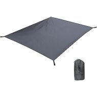 FREE SOLDIER Tent Footprint Ultralight Camping Tarp Waterproof Tent Tarp Ground Sheet Mat Tarp with Drawstring Storage Bag for Outdoor Camping, Hiking, Backpacking, Picnic