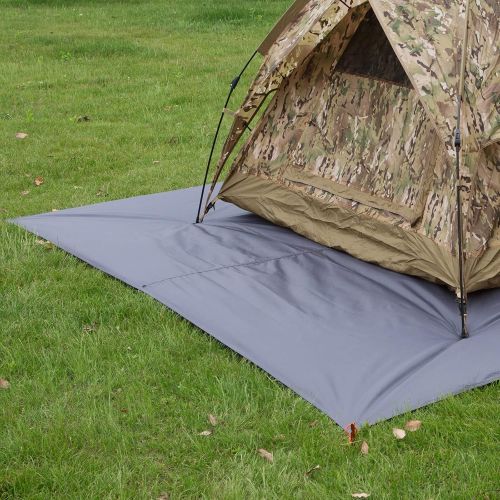  FREE SOLDIER Tent Footprint Ultralight Camping Tarp Waterproof Tent Tarp Ground Sheet Mat Tarp with Drawstring Storage Bag for Outdoor Camping, Hiking, Backpacking, Picnic