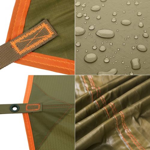  FREE SOLDIER Waterproof Portable Tarp Multifunctional Outdoor Camping Traveling Awning Backpacking Tarp Shelter Rain Tarp