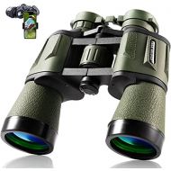 [아마존베스트]FREE SOLDIER 20x50 Binoculars for Adults with Smartphone Adapter 28mm Large Eyepiece HD Binoculars for Bird Watching Hunting Hiking Sightseeing Travel Concert Games with BAK4 Prism
