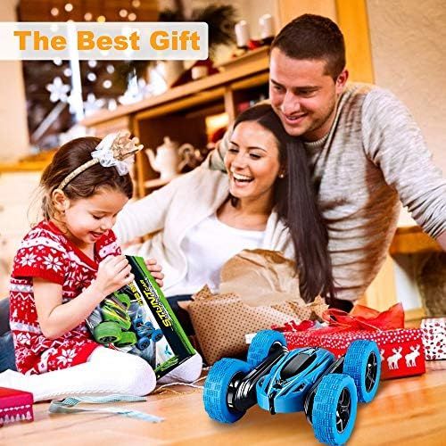  FREE TO FLY Remote Control Car RC Cars - Drift High Speed Off Road Stunt Truck, Race Toy with 2 Rechargeable Batteries, 4 Wheel Drive, Cool Birthday Gifts for Boys Age 3 5 6 7 8 9 10 11 Year O