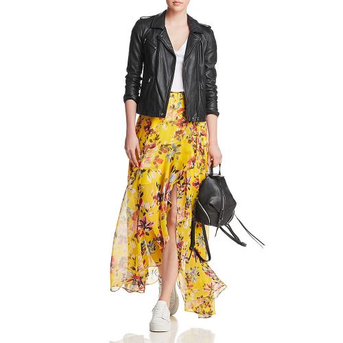  FRENCH CONNECTION Linosa Floral-Print Wrap Skirt