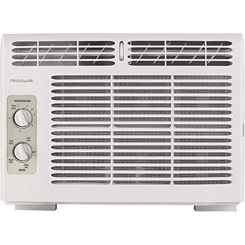  [아마존베스트]FRIGIDAIRE 5,000 BTU 115V Window-Mounted Mini-Compact Air Conditioner with Mechanical Controls, White