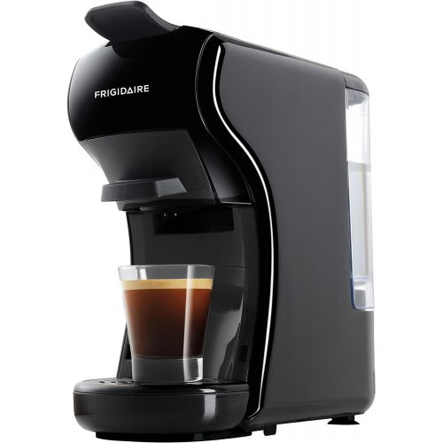  [아마존베스트]Frigidaire ECMN103-BLACK Multi Capsule Compatible Coffee Maker-Nespresso Dolce Gusto and Grounds, Black