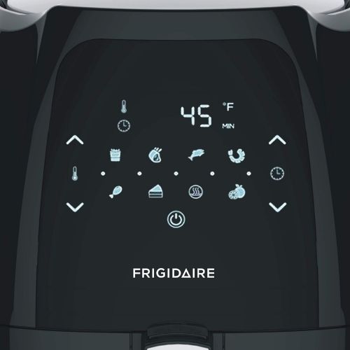  [아마존베스트]Frigidaire EAF601-BLACK 6L Easy-To-Use Digital Air Fryer, 8.2qt, Black