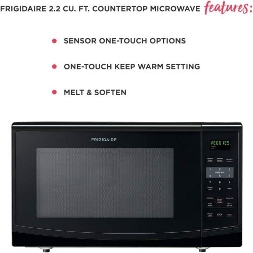  Frigidaire 2.2 Cu. Ft. Countertop Microwave in Black