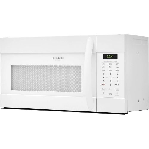  Frigidaire FGMV176NTW Gallery Series 30 Inch Over the Range Microwave Oven with 1.7 cu. ft. Capacity, 1000 Cooking Watts in White