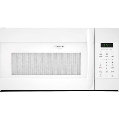  Frigidaire FGMV176NTW Gallery Series 30 Inch Over the Range Microwave Oven with 1.7 cu. ft. Capacity, 1000 Cooking Watts in White
