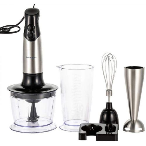  Frigidaire FD5108 Hand Blender with Chopper and Whisk, 220-volt, Black