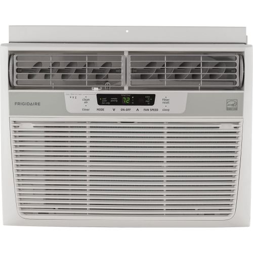  Frigidaire 10,000 BTU 115V Window-Mounted Compact Air Conditioner with Temperature Sensing Remote Control