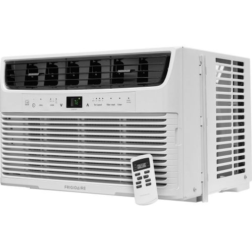  Frigidaire FFRE0633U1 6000 Btu 115V Window-Mounted Mini-Compact Air Conditioner with Full-Function Remote Control, White