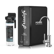 Frizzlife RO Reverse Osmosis Water Filtration System - 1000 GPD Fast Flow, Tankless, Reduces TDS, Compact, Alkaline Mineral PH, Household and Commercial Usage, USA Tech Support, PD1000-TAM4