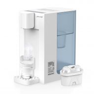 FRIZZLIFE T900 Countertop Water Filtration System, Instant Hot Water Filter Dispenser, 4 Temperatures, Large Capacity, High Temp Safety Lock, Zero Installation, UL Standard Tested,