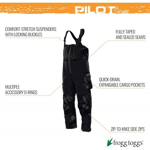  Frogg Toggs Mens Pilot II Guide Prym1 Waterproof Bibs