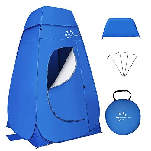  FRUITEAM Pop Up Privacy Tent,Dressing Changing Room,Portable Outdoor Shower Tent,Privacy Shelters Room,Camp Toilet Tent for Camping and Hiking with Carrying Bag