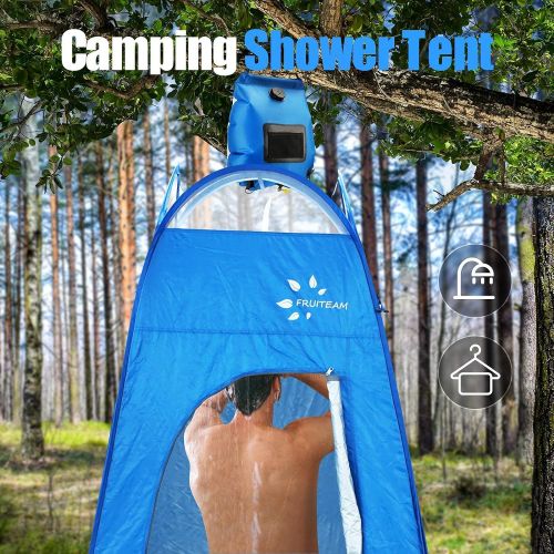  FRUITEAM Pop Up Privacy Tent,Dressing Changing Room,Portable Outdoor Shower Tent,Privacy Shelters Room,Camp Toilet Tent for Camping and Hiking with Carrying Bag