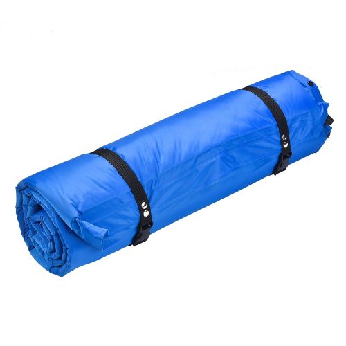  FRUITEAM Double Self Inflating Sleeping Pad Sleeping Pad for Camping Double with Pillows Self-Inflating Foam Mat for Camping Picnic Outdoor Backpack