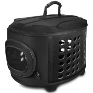 FRiEQ Hard Cover Pet Carrier - Pet Travel Kennel for Cats, Small Dogs & Rabbits
