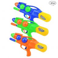 FSGD Water Guns Soakers Blasters Squirt Pistol Gun 3 Pack for Kids Adults,Hot Summer Water Blaster Toys