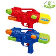 FSGD Super Soaker Water Gun Pump Action Up to 8M Outdoor Toy Water Guns for Kids Adults(2 Pack)