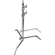 Avenger A2025L 30-Inch Sliding Leg Steel Century Stand 25 with 2 Risers (Chrome)