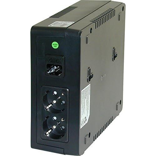  [아마존 핫딜] [아마존핫딜]FSP PPF3600210 Fortron Nano 600 USV 600VA/360W, 230V/50HZ, Offline, 1x12V 7.5AH, 2xSCHUKO Schwarz