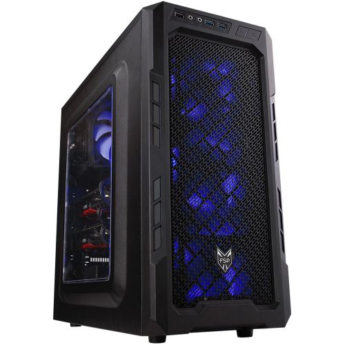  FSP CMT210(BLK) FSP CMT210 Translucent Window Panel ATX Mid Tower Gaming Computer Case