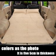 FTQCGZ Automatic Inflatable SUV Combination Car Back Seat Cover Car Air Mattress Travel Bed Inflatable Mattress Air Bed Car Bed White