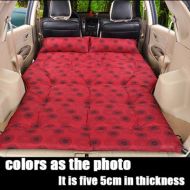 FTQCGZ Automatic Inflatable SUV Combination Car Back Seat Cover Car Air Mattress Travel Bed Inflatable Mattress Air Bed Car Bed Red