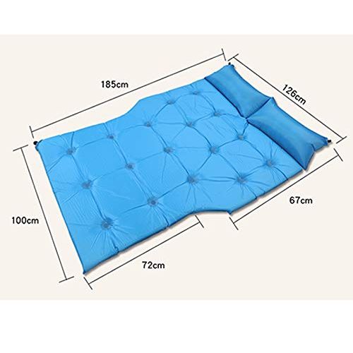  FTQCGZ Automatic Inflatable SUV Combination Car Back Seat Cover Car Air Mattress Travel Bed Inflatable Mattress Air Bed Car Bed Red
