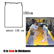 FTQCGZ Automatic Inflatable SUV Combination Car Back Seat Cover Car Air Mattress Travel Bed Inflatable Mattress Air Bed Car Bed Gold