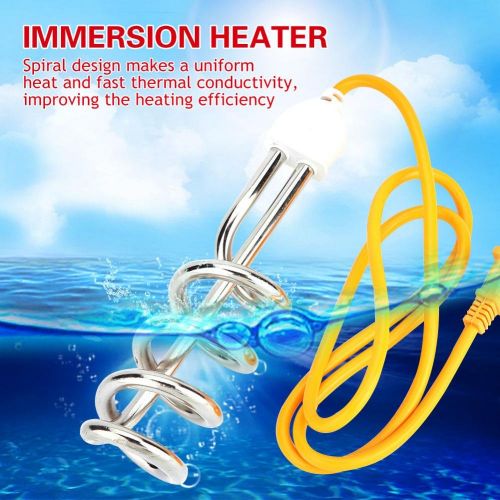  FTVOGUE 220 V 3000 Watt Tragbare High Power Wasser Heizung Immersion Element Heizkessel fuer Home Travel