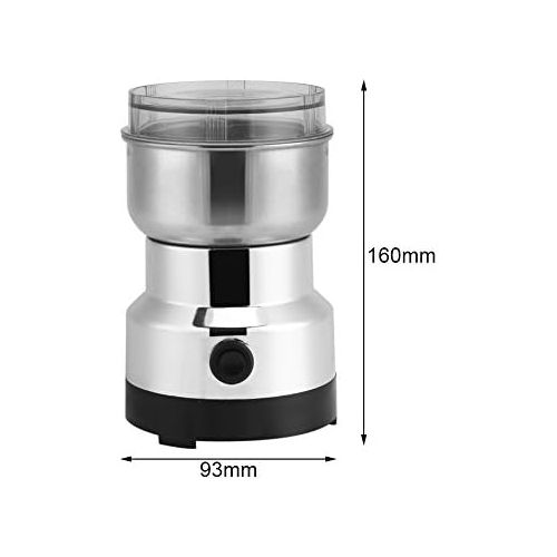  [아마존베스트]FTVOGUE 220V Electric Stainless Steel Grinding Coffee Beans Milling Machine Home Office