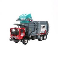 FUBARBAR Metal Model Car Toy Alloy Transformers Clean Garbage Trash Truck Model for Collection