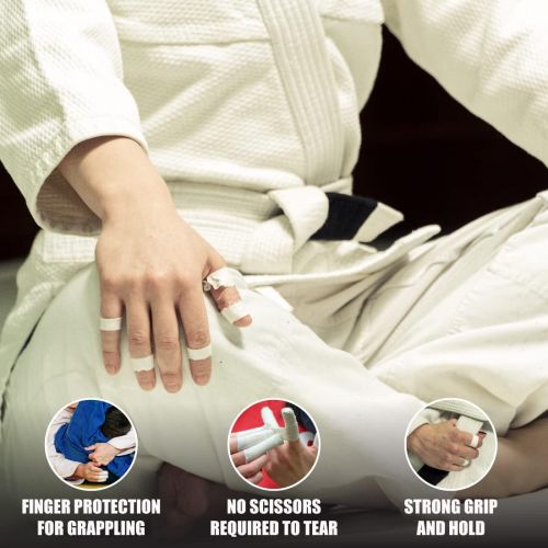  Fuji Jiu Jitsu and Judo Finger Tape w/Case (6 Rolls)
