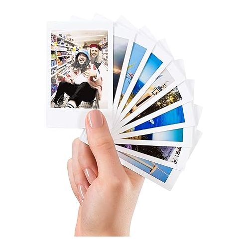 후지필름 Fujifilm Instax Mini Instant Camera Film: 20 Shoots Total, (10 Sheets x 2) - Capture Memories Anytime, Anywhere - Boomph Kit