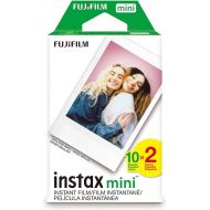 FUJIFILM Instax Mini Instant Film Twin Pack (White), 20 photos