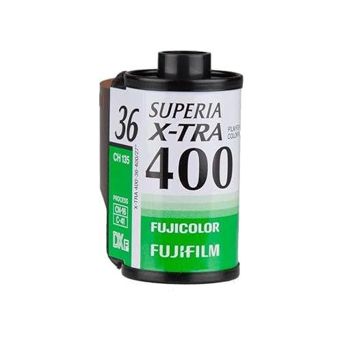 후지필름 Fujifilm Fujicolor Superia X-TRA 400 Color Negative Film (35mm Roll Film, 36 Exposures, 3-Pack)