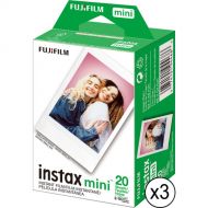 FUJIFILM INSTAX Mini Instant Color Film Kit (60 Shots)