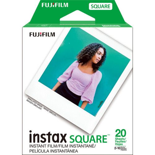 후지필름 FUJIFILM INSTAX SQUARE Instant Film (20 Exposures)