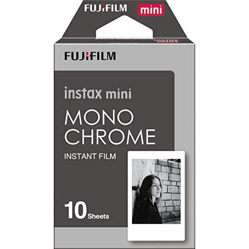 후지필름 [아마존베스트]Fujifilm Instax Mini Instant Film Monochrome 3-Pack Bundle Set, Mono Chrome (10 x 3 = 30) # 337556 for Mini 90 8 70 7s 50s 25 300 Camera SP-1 Printer