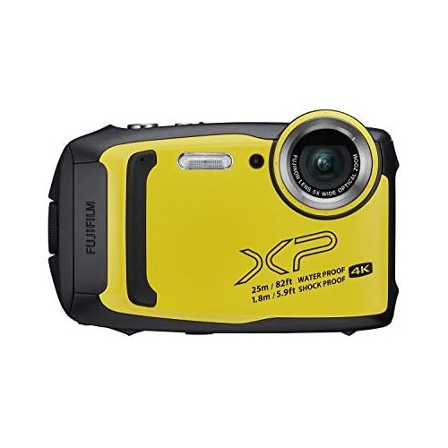 후지필름 [아마존베스트]Fujifilm FinePix XP140 Waterproof Digital Camera w/16GB SD Card - Yellow